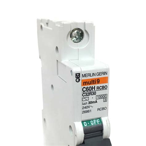 Schneider Rcbo 32 Amp 30ma Type C 32a C60h Multi9 C60hc32r30 Merlin Gerin 26861 Business Office