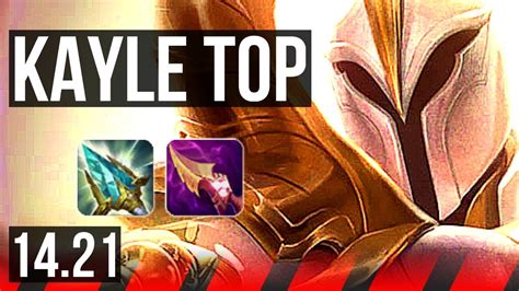 KAYLE Vs K SANTE TOP 4 2 6 KR Master 14 21 YouTube