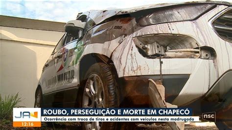 Suspeito De Roubar Carro De Policial Em Sc Morre Após Veículo Capotar Viatura Da Pm Também Se