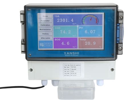 Water Treatment PH Sensor Online Conductivity Meter TDS Analysis