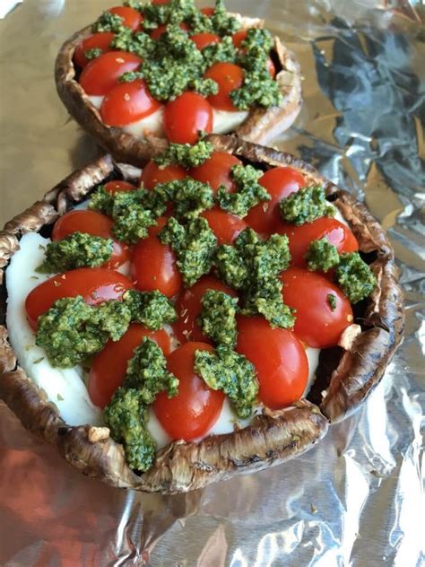 Mediterranean Inspired Stuffed Portobello Mushrooms These Great Recipes