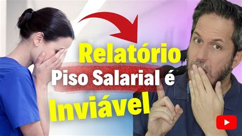 Relatório diz que Piso Salarial da Enfermagem é Inviável e pode