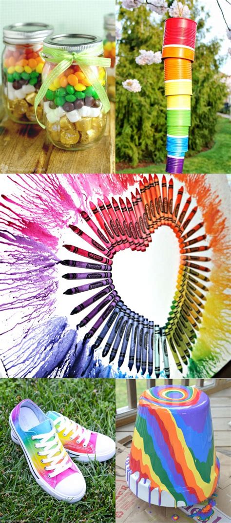 DIY Rainbow Crafts | The Gracious Wife