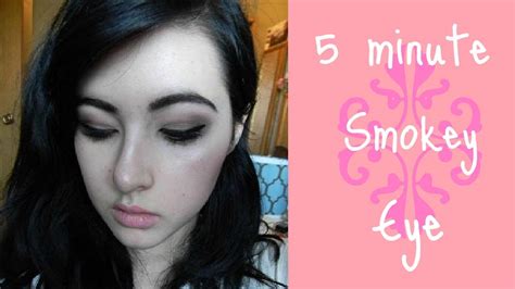 Easy 5 Minute Smokey Eye Youtube