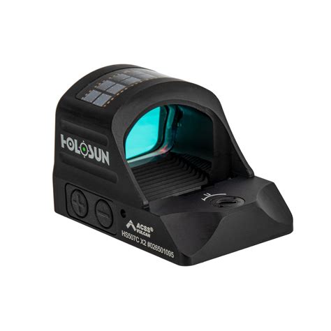 Holosun 507c X2 Green Dot Acss Vulcan Reticle Rmr Footprint Solar Fa Freedom Gorilla