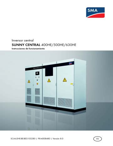 Sma Sunny Central Ev Manual