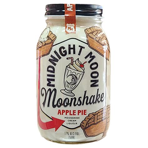 Midnight Moon Moonshake Apple Pie Liqueur 750ml Liquor Freight