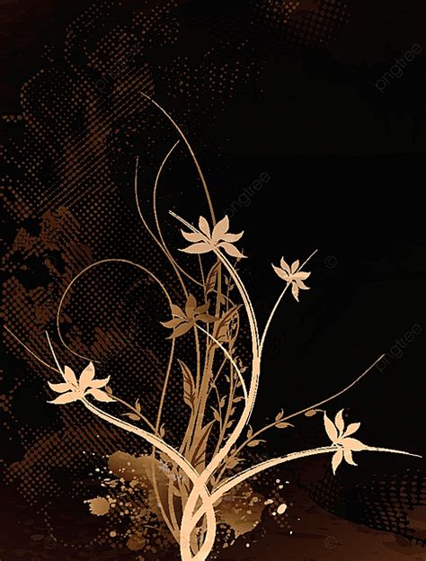 Grunge Floral Vector Hd Images Grunge Floral Background Vector