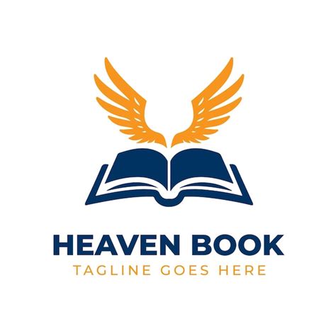 Premium Vector Education Logo With Book And Wings
