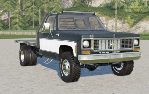 Chevrolet K30 Silverado Platforma FS19 Farming Simulator 22 Mod