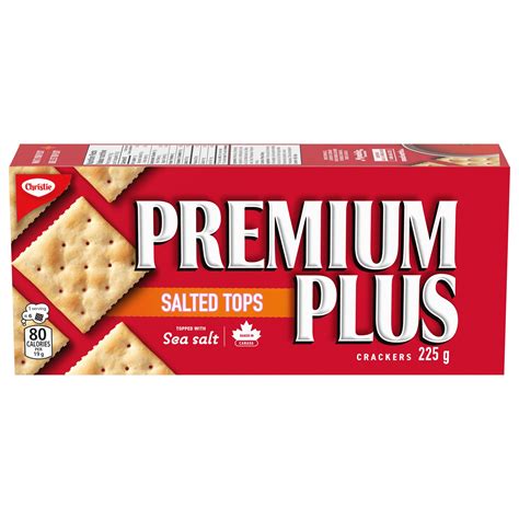 Snackworks Premium Plus Salted Tops Crackers 225 G