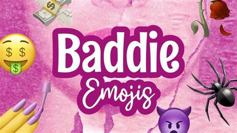 Baddie Emojis: 8 Types of Baddies 👑 and Their Emoji Aesthetic 🖤 | 🏆 ...