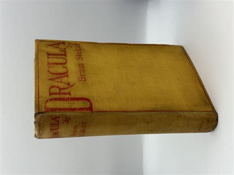 Dracula By Stoker Bram Very Good Hardcover 1897 1st Edition