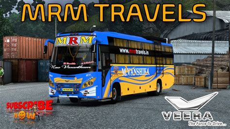 Mrm Travels Veera V7 Ac Sleeper Bus Chennai⇄thirunelveli Beautiful