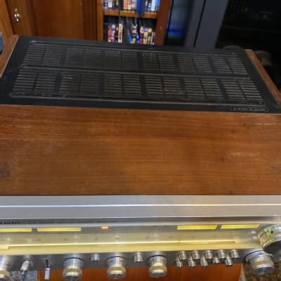 Vintage Realistic Am Fm Stereo Receiver Cherry Wood Reverb