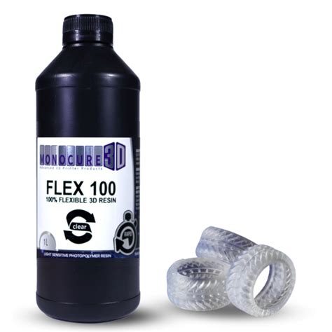 Resina Monocure 3d Flex 100 Caballero 3d