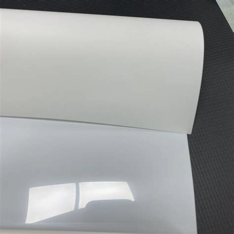 Eco Solvent Waterproof Matte Inkjet Backlit Pet Film For Light Box