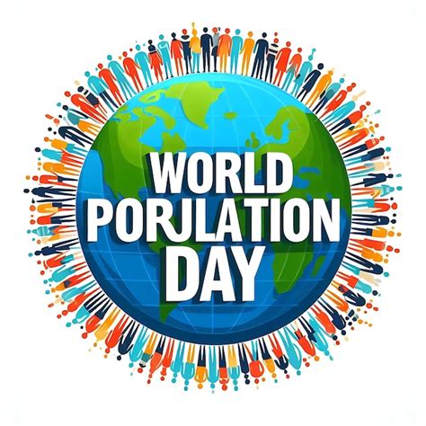 Premium Photo World Population Day