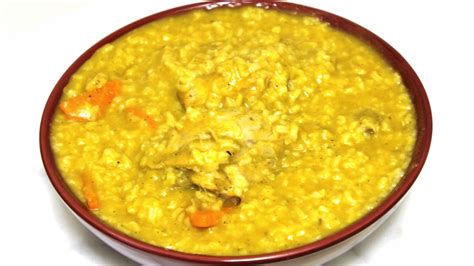 Dominican Chicken And Rice Soup Asopao De Pollo Dominicano Youtube