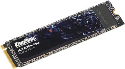 Характеристики SSD накопитель KINGSPEC NE 256 256ГБ M 2 2280 PCIe 3 0