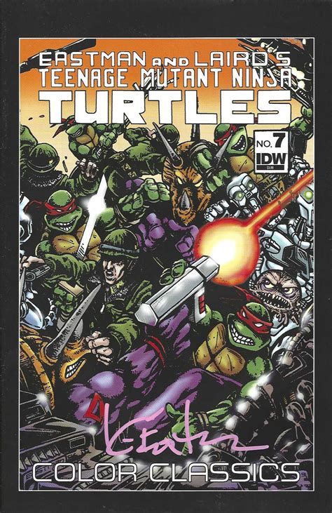 TMNT Color Classics 7 SIGNED Kevin Eastman Studios