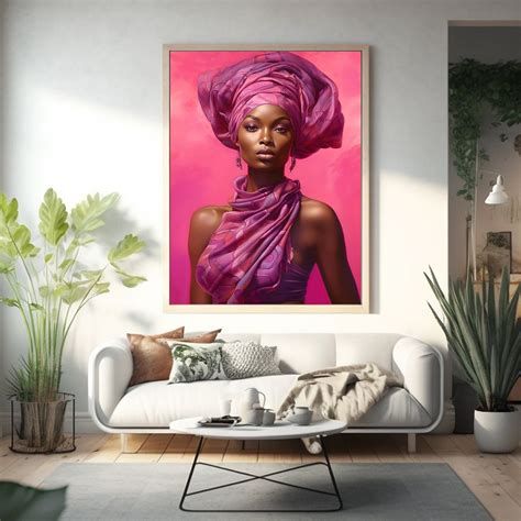 African American Woman Art Printable Instant Digital Download - Etsy