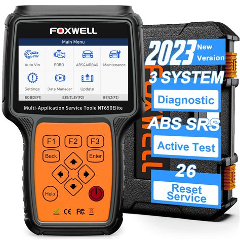 Foxwell Esc Ner Automotriz Nt Elite Obd Herramienta Profesional De