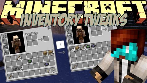 Minecraft Mods Showcase Inventory Tweaks Mod