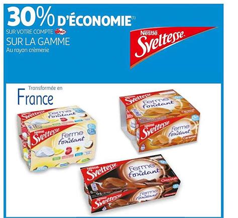 Promo La Gamme Nestl Sveltess Chez Auchan Icatalogue Fr