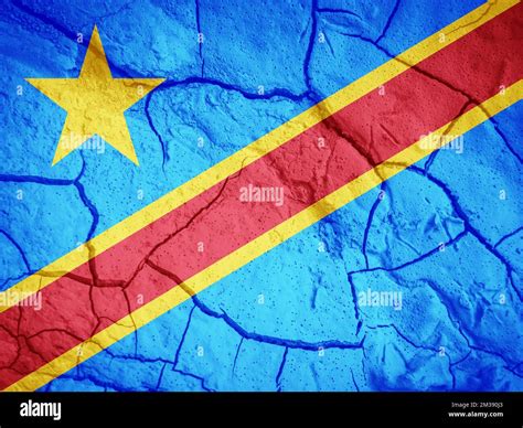 Bandera De La Rep Blica Democr Tica Del Congo S Mbolo Del Congo