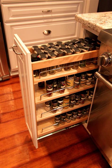 Kitchen Spice Cabinet Pull Out Kitchen Interior Design Decor