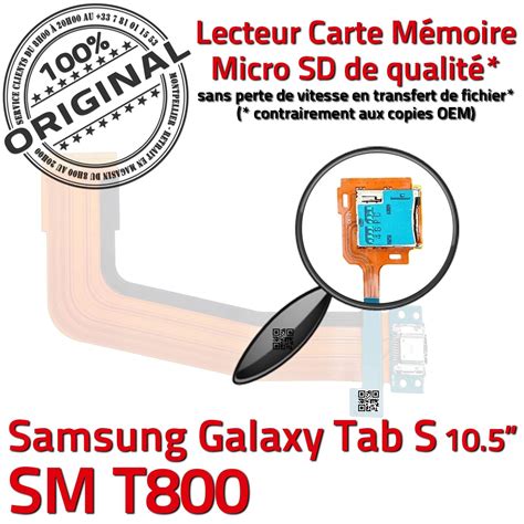 Original Samsung Galaxy Tab S T Connecteur De Charge Micro Usb