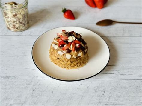 Bowl Cake Aux Amandes Fraises Et Chocolat Noir Et 4 Autres Recettes