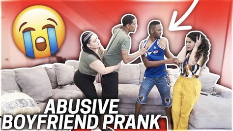 Abusive Boyfriend Prank On Brother Gone Wrong Ft Nateslife Youtube