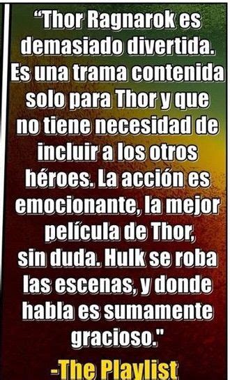 Reacciones De Thor Ragnarok C Mics Amino