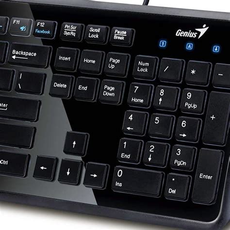 Teclado Genius Slimstar I Usb Espa Ol Para Pc O Notebook