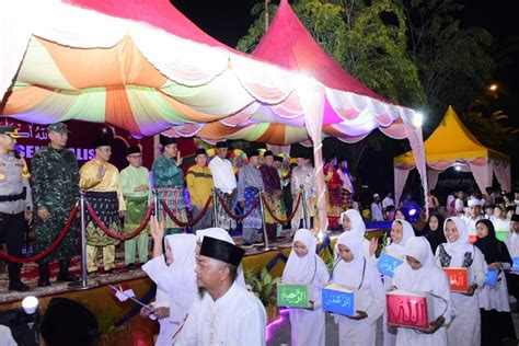 Kemeriahan Pawai Takbir Idul Fitri Hijriah Di Pulau Bengkalis