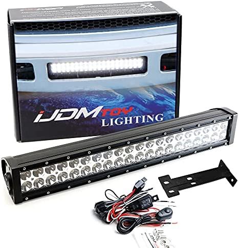 Ijdmtoy Lower Grille Inch Led Light Bar Compatible With