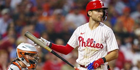 Trea Turner Does Not Start For Phillies In Series Finale Against Orioles