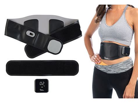 Ceinture Abdominale Chauffante Avec Stimulation Lectrique Ems