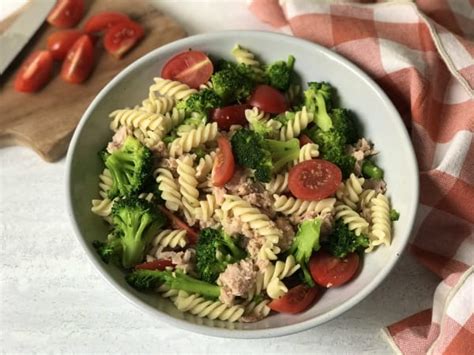 Ensalada De Pasta Con Atún Y Brócoli Receta Ekilu