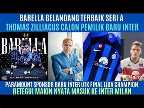 Barella Gelandang Terbaik Zilliacus Calon Pemilik Interparamount