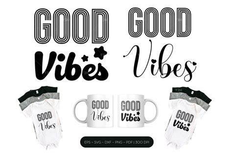 Good Vibes Svg By Thai Thanh Hieu Thehungryjpeg