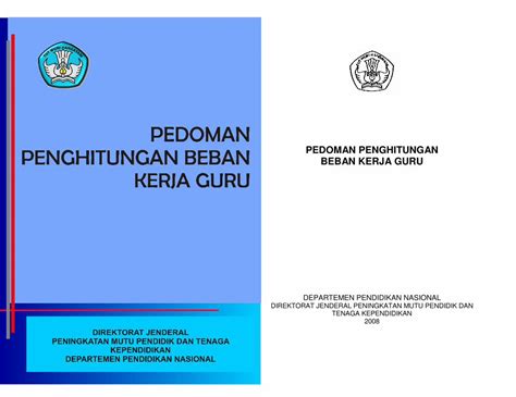 Pdf Beban Kerja Guru Jam Dokumen Tips