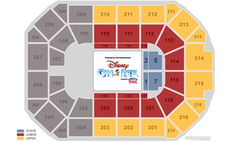 Allstate Arena Seating View Disney On Ice Cabinets Matttroy