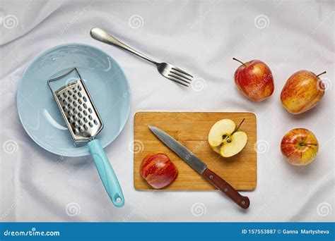 Natuurlijk Organisch Gezond Homemade Groene Appel Gembersap