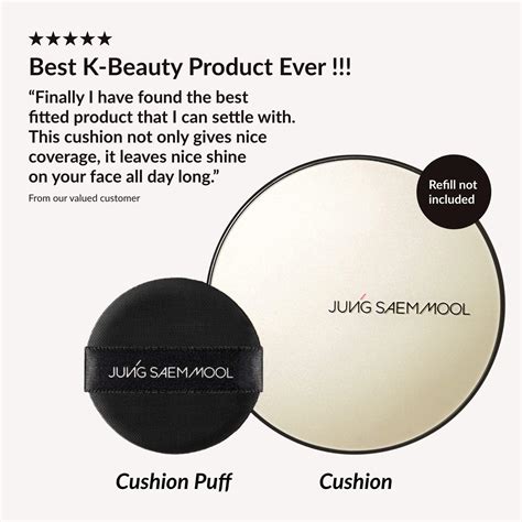 [JUNGSAEMMOOL OFFICIAL] Essential Skin Nuder Cushion (Fair Light) SPF50