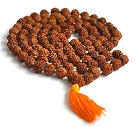 Buy Zanshack Original Mukhi Rudraksha Natural Mm Beads Japa Mala