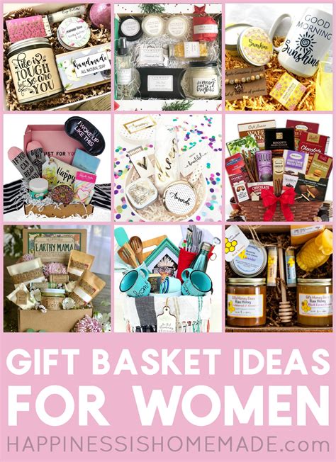 Gift Baskets For Women Happiness Is Homemade