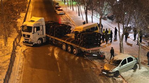 Yozgat Ta Zincirleme Trafik Kazas